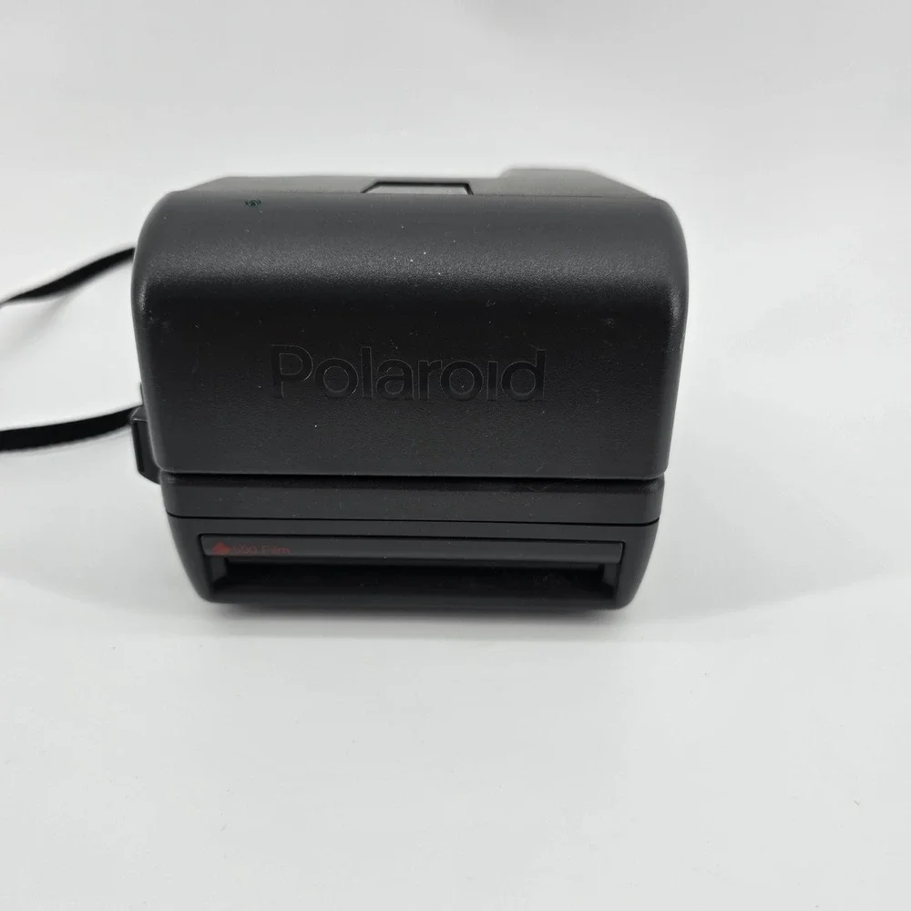 Polaroid OneStep 600 Instant Film Camera Vintage Close-Up Flash Black